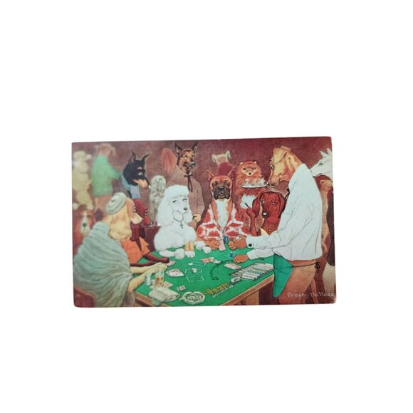 VINTAGE 1960s Las Vegas Postcard – 5¢ Washington Stamp, Written & Mailed from Ne - Picture 2 of 3
